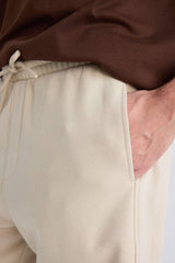 Regular Fit Straight Leg Basic Shorts