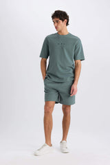 Regular Fit Regular Hem Shorts