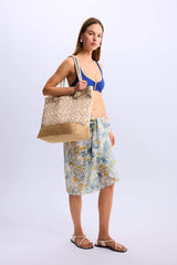 Women's Straw Beach Bag