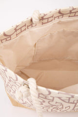 Women's Straw Beach Bag