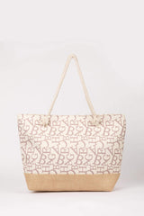 Women's Straw Beach Bag