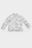 Baby Tropical Patterned Flam Poplin Long Sleeve Shirt