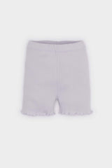 Baby Girl Ribbed Camisole T-Shirt Shorts 2 Piece Set