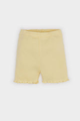 Baby Girl Ribbed Camisole T-Shirt Shorts 2 Piece Set