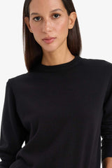 Relax Fit Crew Neck Knitwear Sweater