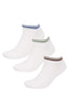 Man 3 Pcs Cotton Patik Socks