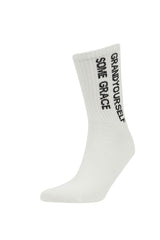Men's Printed 3-Pack Cotton Long Socks