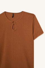 Crew Neck Short Sleeve T-Shirt