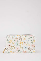 Women's Floral Patterned Artificial Leather Wallet