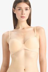 Semi-Padded Micro-Padded Push Up T-Shirt Bra-Fall in Love