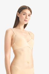 Semi-Padded Micro-Padded Push Up T-Shirt Bra-Fall in Love