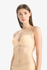 Semi-Padded Micro-Padded Push Up T-Shirt Bra-Fall in Love