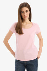 Regular Fit Crew Neck Basic Short Sleeve T-Shirt