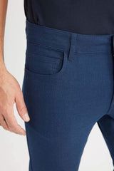 Slim Fit Fit Fit Narrow Leg Chino Canvas Pants