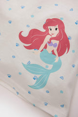 Baby Girl Disney Princess Short Sleeve Cotton Nightgown