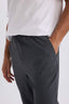 Relax Fit Comfortable Cut Straight Leg Cristed Summer Fabric Pants