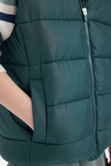 Boys Water Repellent Hooded Vest