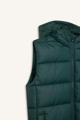 Boys Water Repellent Hooded Vest