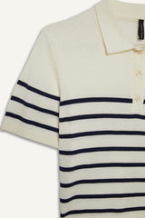 Regular Fit Polo Collar Knitwear Pullover