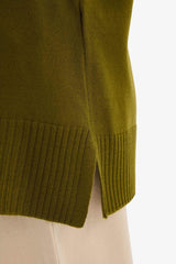 Regular Fit Crew Neck Basic Plain Knitwear Sweater Tunic