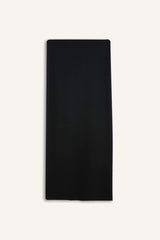 High Waist Ribbed Camisole Basic Maxi Black Pencil Skirt