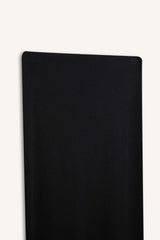 High Waist Ribbed Camisole Basic Maxi Black Pencil Skirt