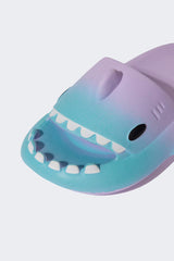 Woman Flat Sole Single Band Eva Slippers