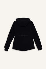 Defactofit Waterproof Softshell Slim Fit Slim Cut Hooded Seasonal Raincoat with Zippered Pockets