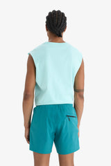 DeFactoFit Printed Flexible Texture Sports Swim Shorts