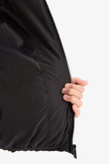 Girls Water-Repellent Hooded Zippered Puffer Coat