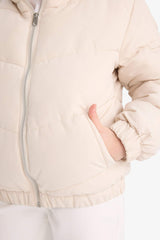 Girl's Plush Lined Zip-Up Jacket