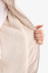 Girl's Plush Lined Zip-Up Jacket