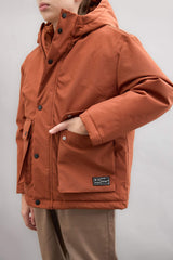 Boys Waterproof Hooded Coat