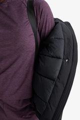 Water-repellent, regular-fit, hooded winter coat with zipper and pockets.