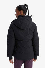 Water-repellent, regular-fit, hooded winter coat with zipper and pockets.