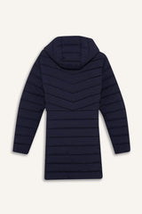 Water Repellent Regular Fit Hooded Puffer Parka Coat