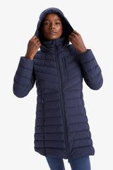 Water Repellent Regular Fit Hooded Puffer Parka Coat