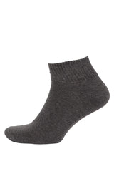 Mens 5-Pack Cotton Ankle Socks