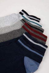 Men's 5-Pack Cotton Ankle Socks