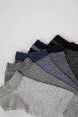 men 5-Pack Cotton Ankle Socks