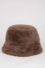 Women's Plush Bucket Hat