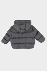 Baby Boy Hooded Zippered Coat