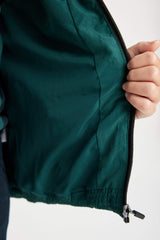 Boys Waterproof Hooded Zippered Pocket Coat