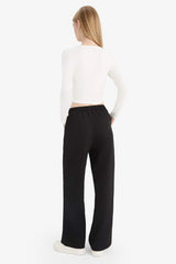 Wide Leg Regular Waist Trousers