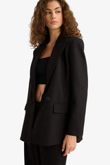 Regular Fit Taffeta Blazer