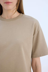 Oversize Fit Crew Neck Short Sleeve T-Shirt