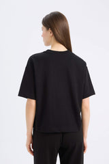 Oversize Fit Crew Neck Short Sleeve T-Shirt
