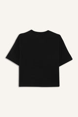 Oversize Fit Crew Neck Short Sleeve T-Shirt