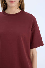 Oversize Fit Crew Neck Short Sleeve T-Shirt