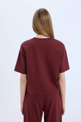 Oversize Fit Crew Neck Short Sleeve T-Shirt